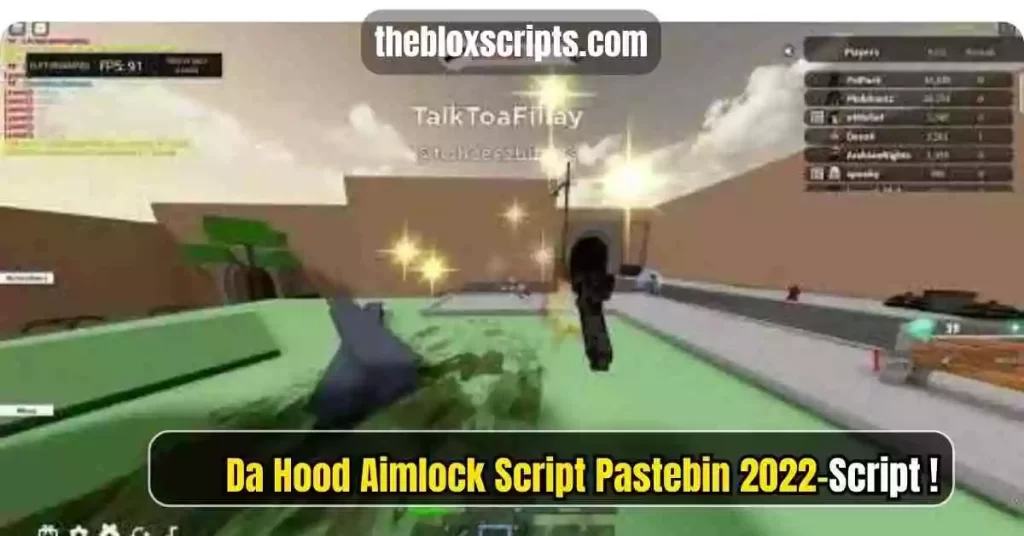 Da Hood Aimlock Script Pastebin 2022 (SPACEX)