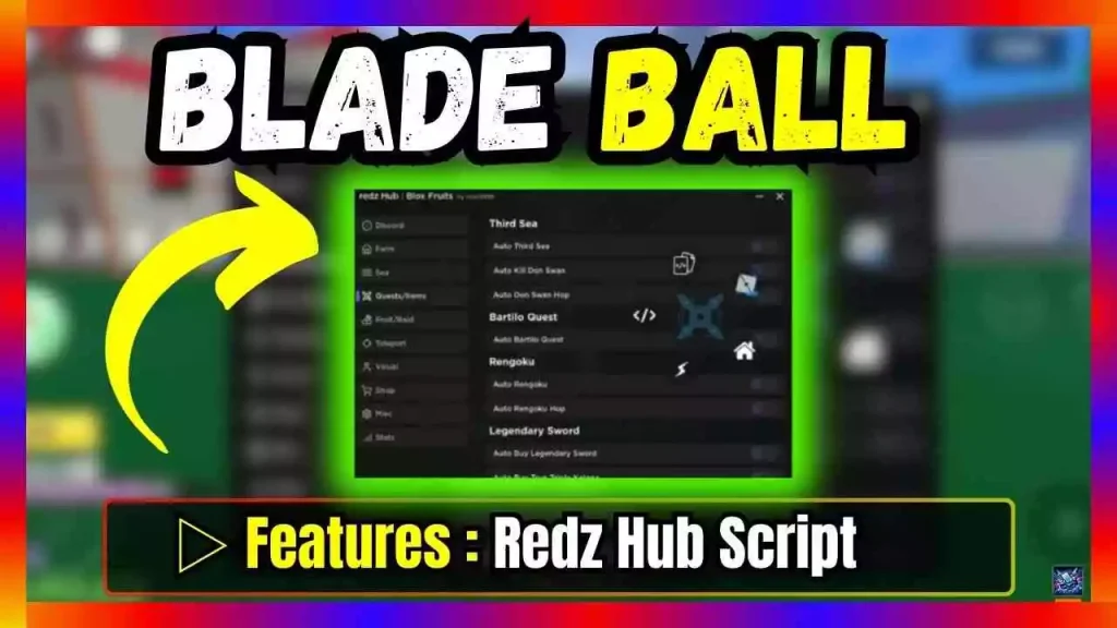 Blade Ball Redz Hub Script The Blox Scripts