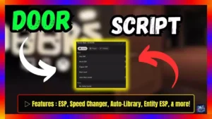 ▷ Door Script: ESP, Speed Changer, Auto-Library, Entity ESP, & more!