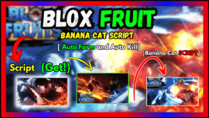 ▷ BLOX FRUITS: Banana Cat (Script), Auto Farm and Auto Kill