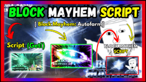 ▷ {BLOCK MAYHEM}: Auto farm (Script 2024)