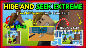 ▷ {HIDE And SEEK EXTREME}: Find All Players, Grab Coins, ESP