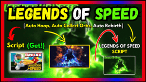 ▷ {LEGENDS OF SPEED}: Auto Hoop, Auto Collect Orbs, Auto Rebirth