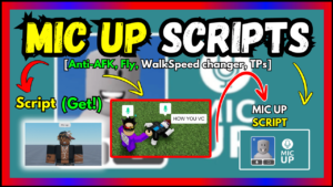 ▷ {MIC UP}: Anti-AFK, Fly, WalkSpeed changer, TPs