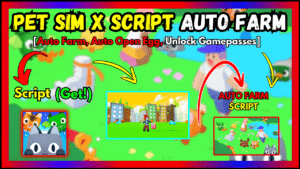 ▷ {PET SIMULATOR X}: Auto Farm, Auto Open Egg, Unlock Gamepasses