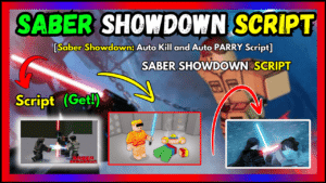 ▷ {Saber Showdown}: Auto Kill and Auto Parry Script
