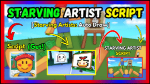 ▷ {STARVING ARTIST}: Auto Draw (Script 2024)