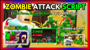 ▷ {ZOMBIE ATTACK}: Auto Farm, Equip All Guns, Equip All Knifes