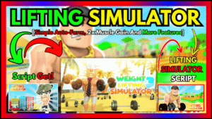▷ {LIFTING SIMULATOR}: Simple Auto-Farm, 2x Muscle Gain