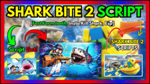 SHARKBITE 2: Fast Farm teeth, Insta Kill Shark, Esp