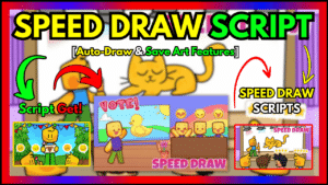 ▷ SPEED DRAW: Auto-Draw & Save Art Features – Script