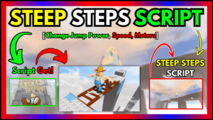 ▷ {STEEP STEPS}: Change Jump Power, Speed, Meters – Script