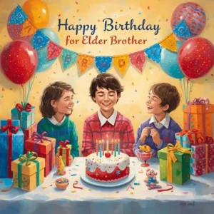 80+ Happy Birthday Quotes for Elder Brother